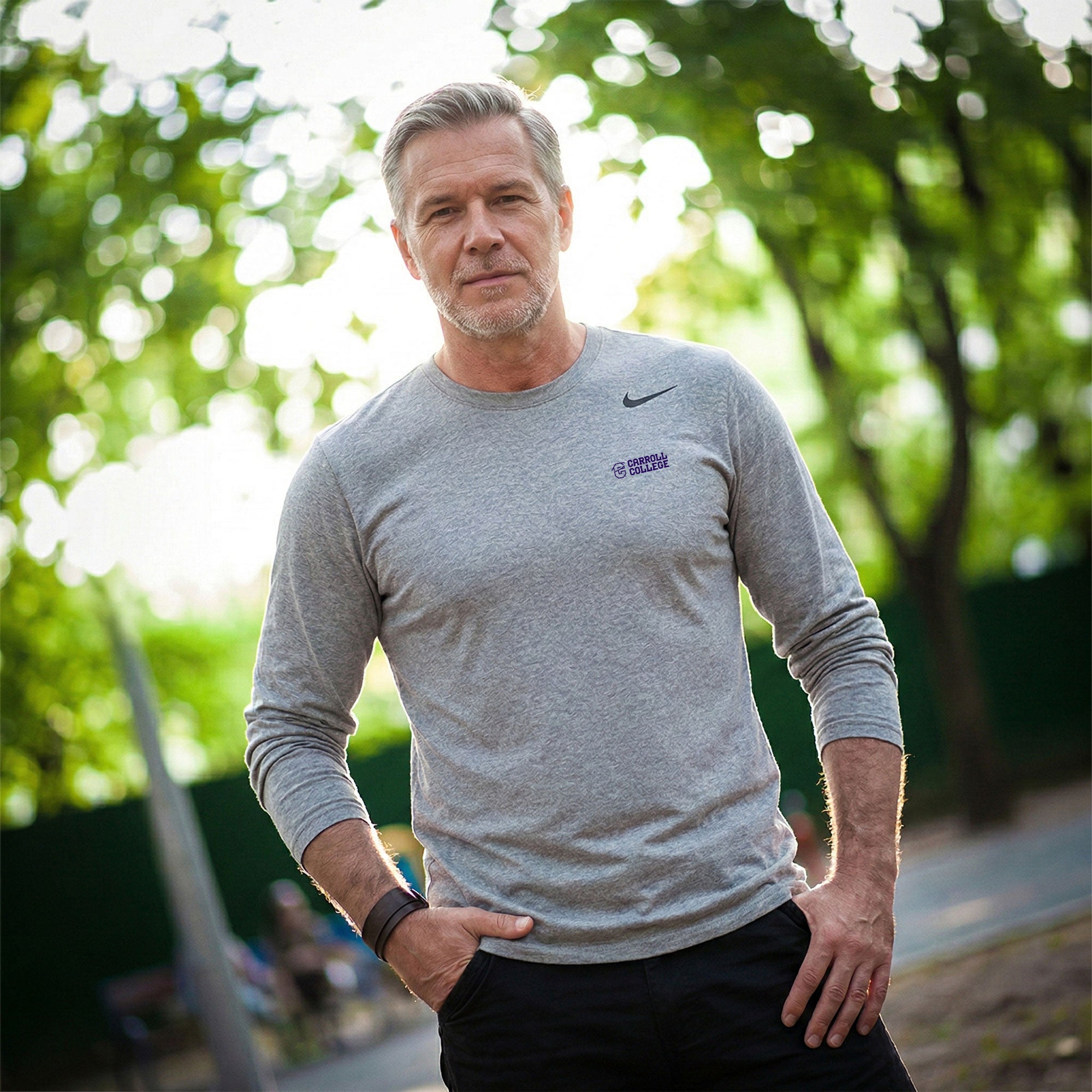Carroll College  - Nike Team Legend Long Sleeve Tee