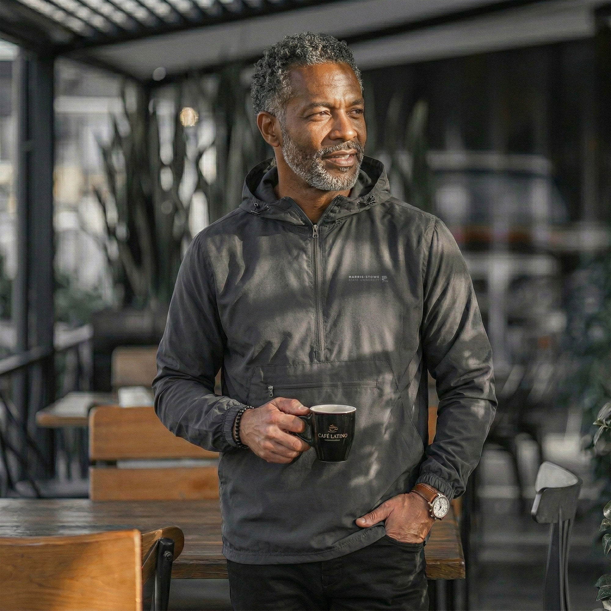 Harris-Stowe State University - Packable Anorak