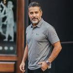 Wilmington College - Heathered Polo