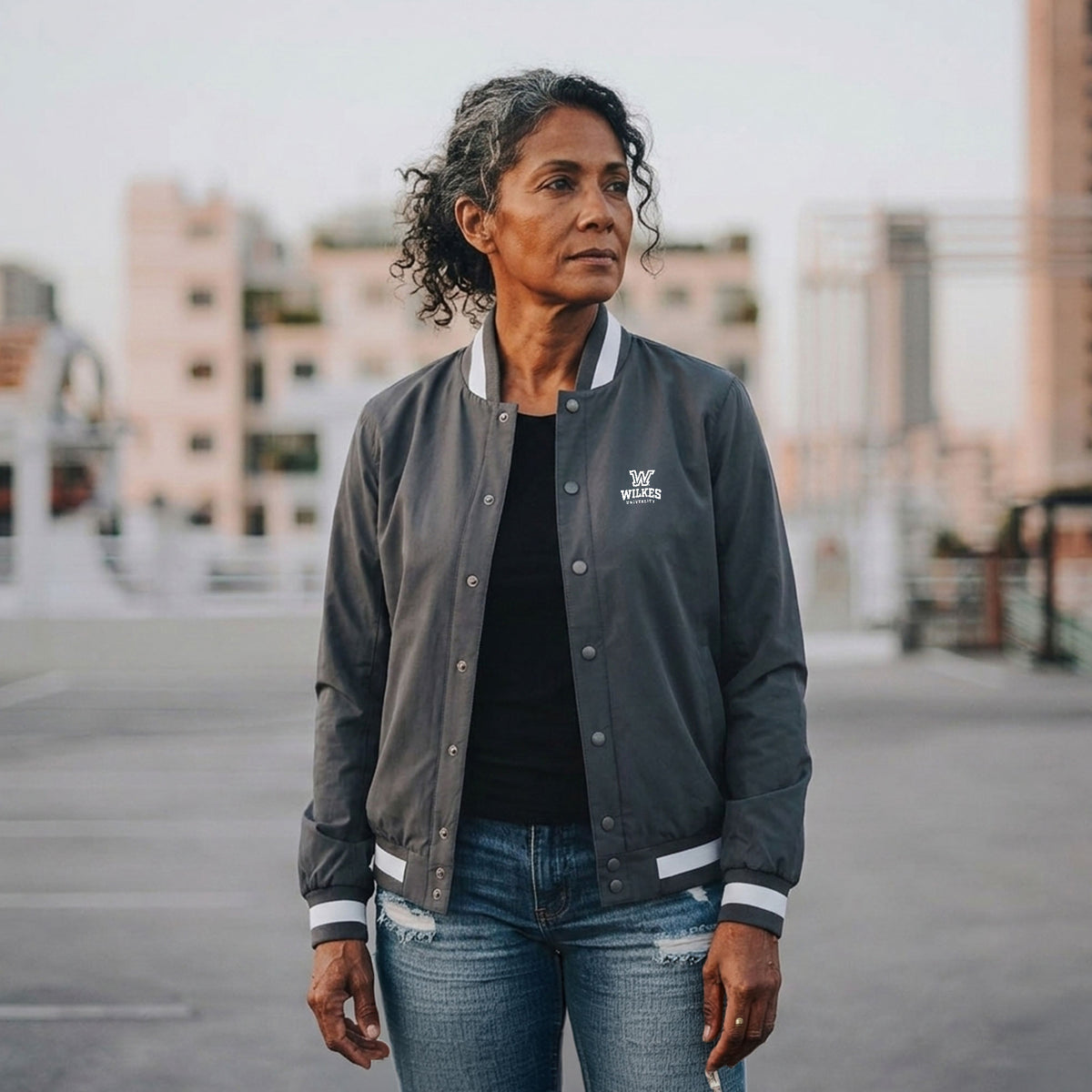 Wilkes University - Insulated Varsity Jacket