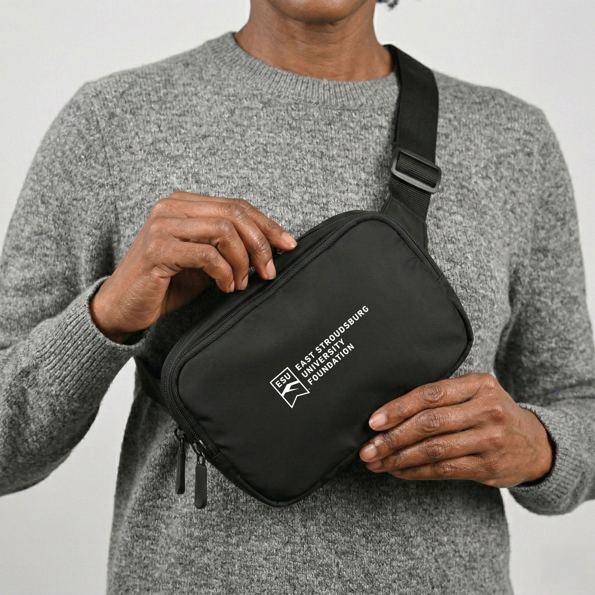 East Stroudsburg University Foundation- Crossbody Bag