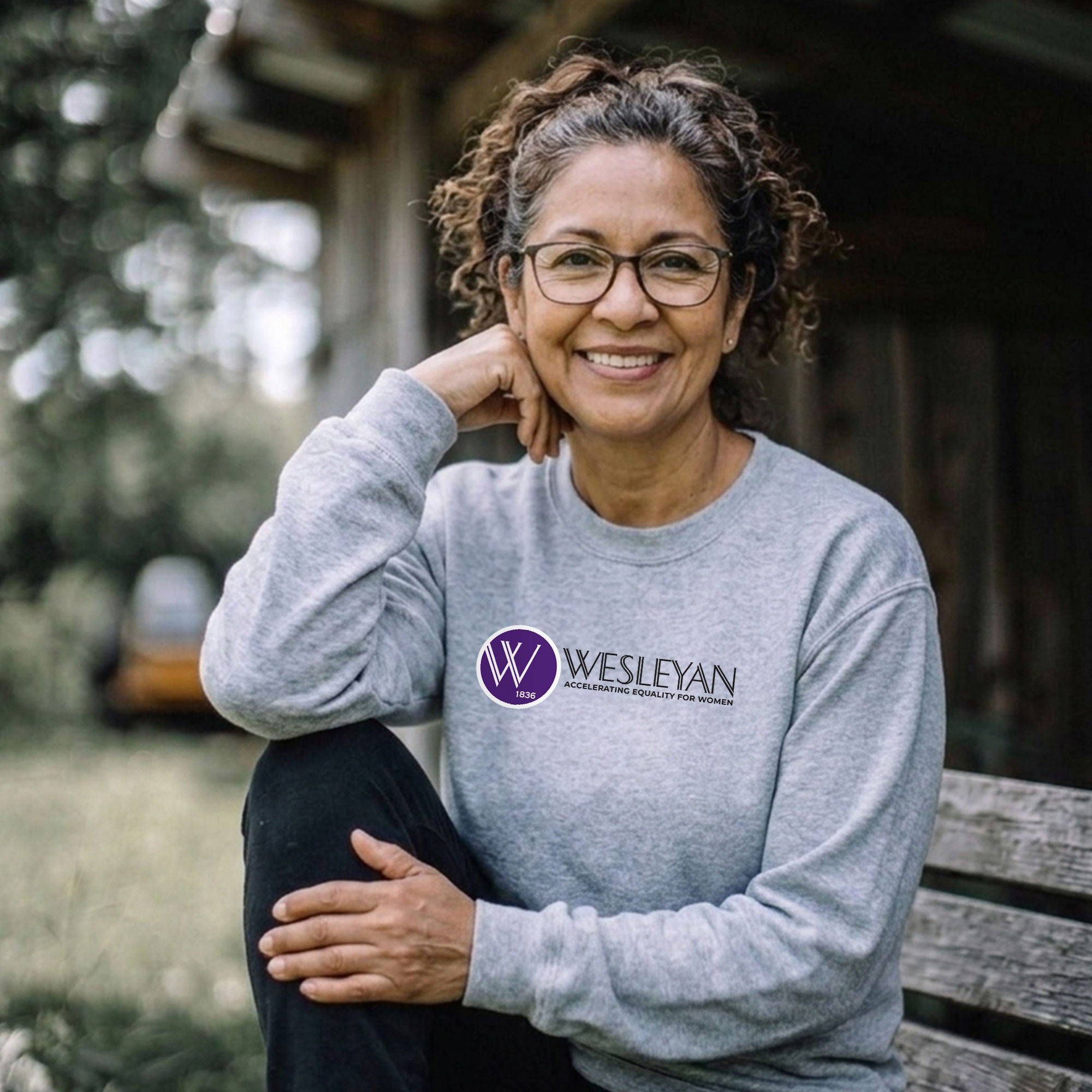 Wesleyan College  - Unisex Crew Sweatshirt