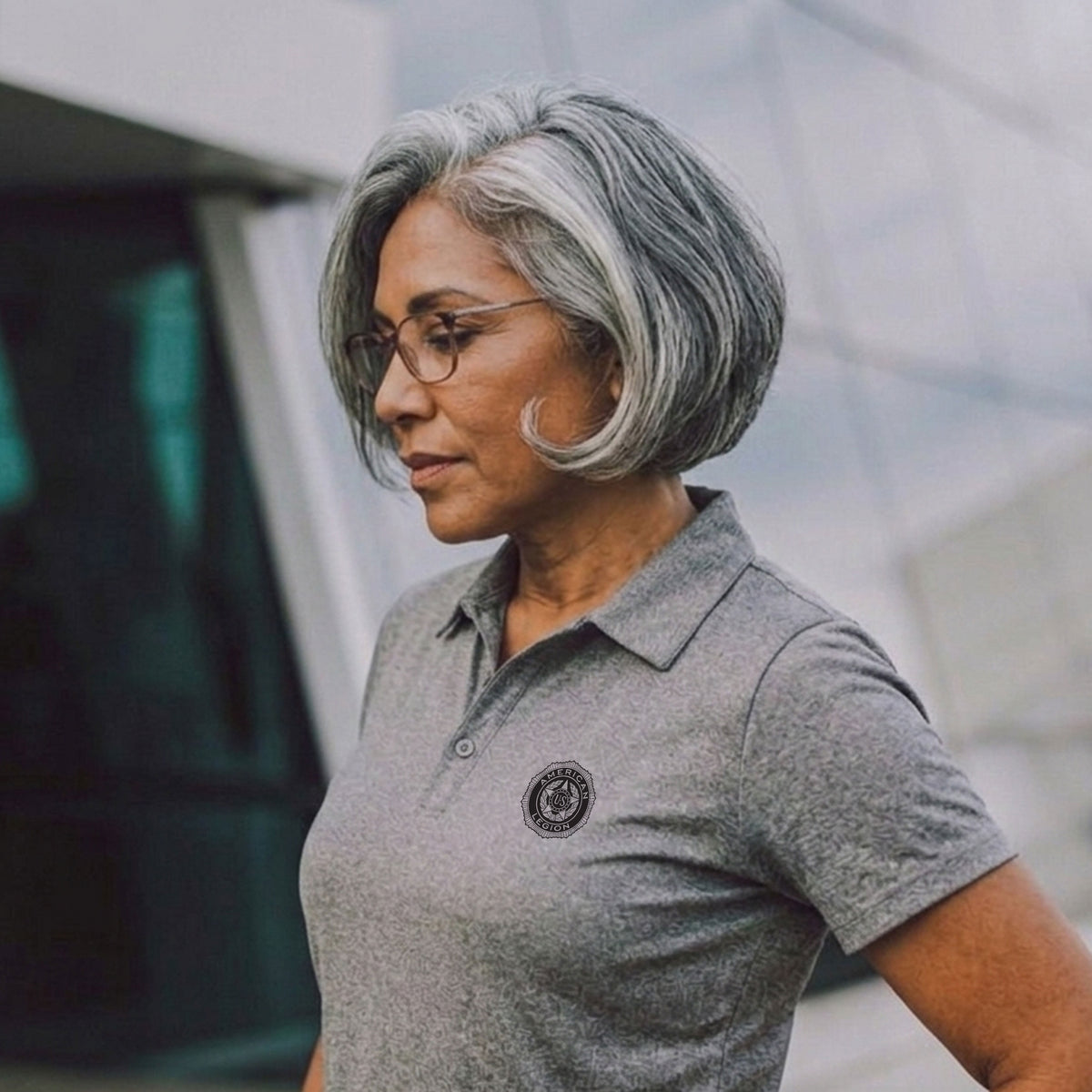 American Legion Department of New Mexico - Heathered Polo