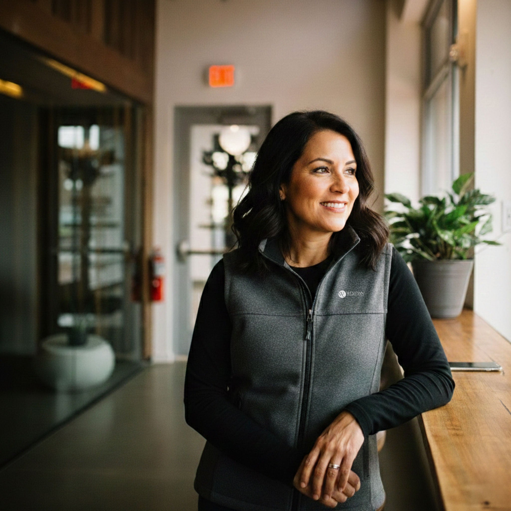 Wesleyan College  - The North Face Glacier 1/4-Zip Fleece