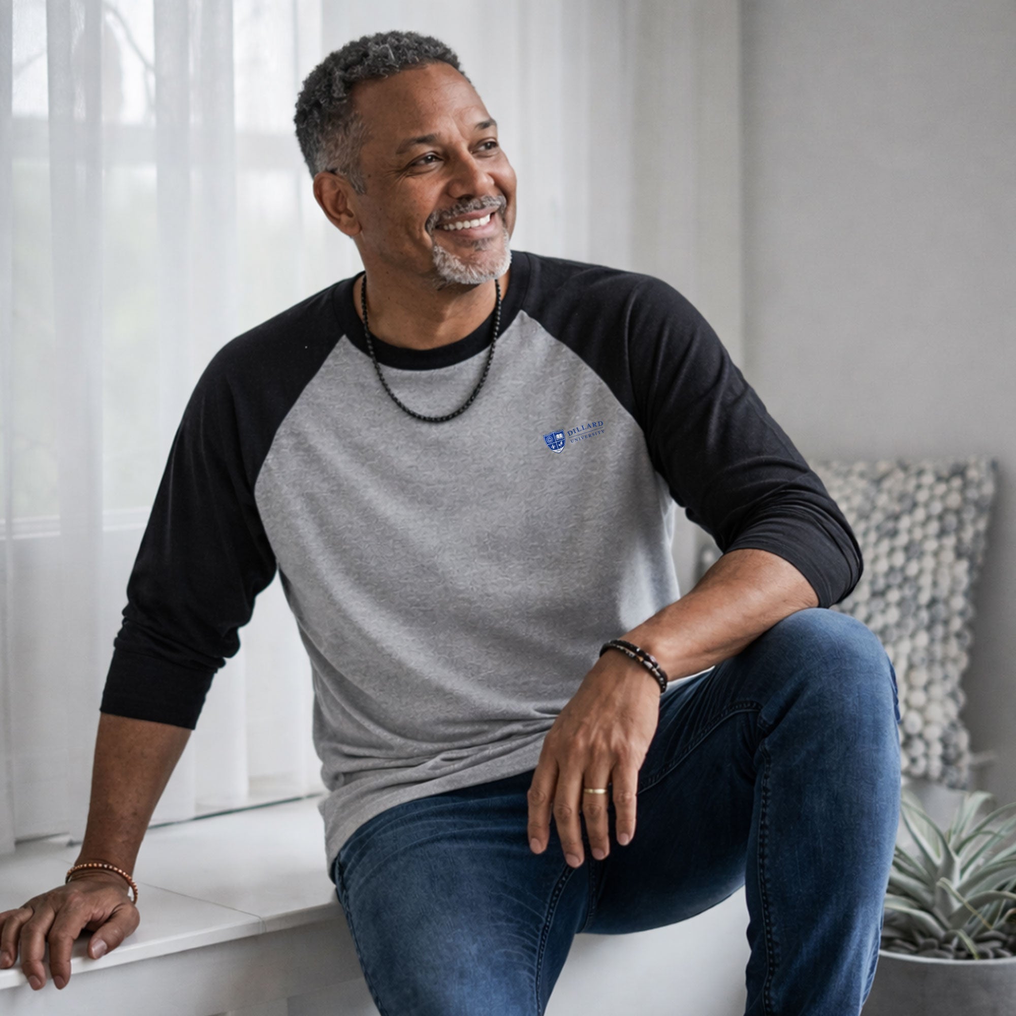 Dillard University  - 3/4-Sleeve Raglan Tee
