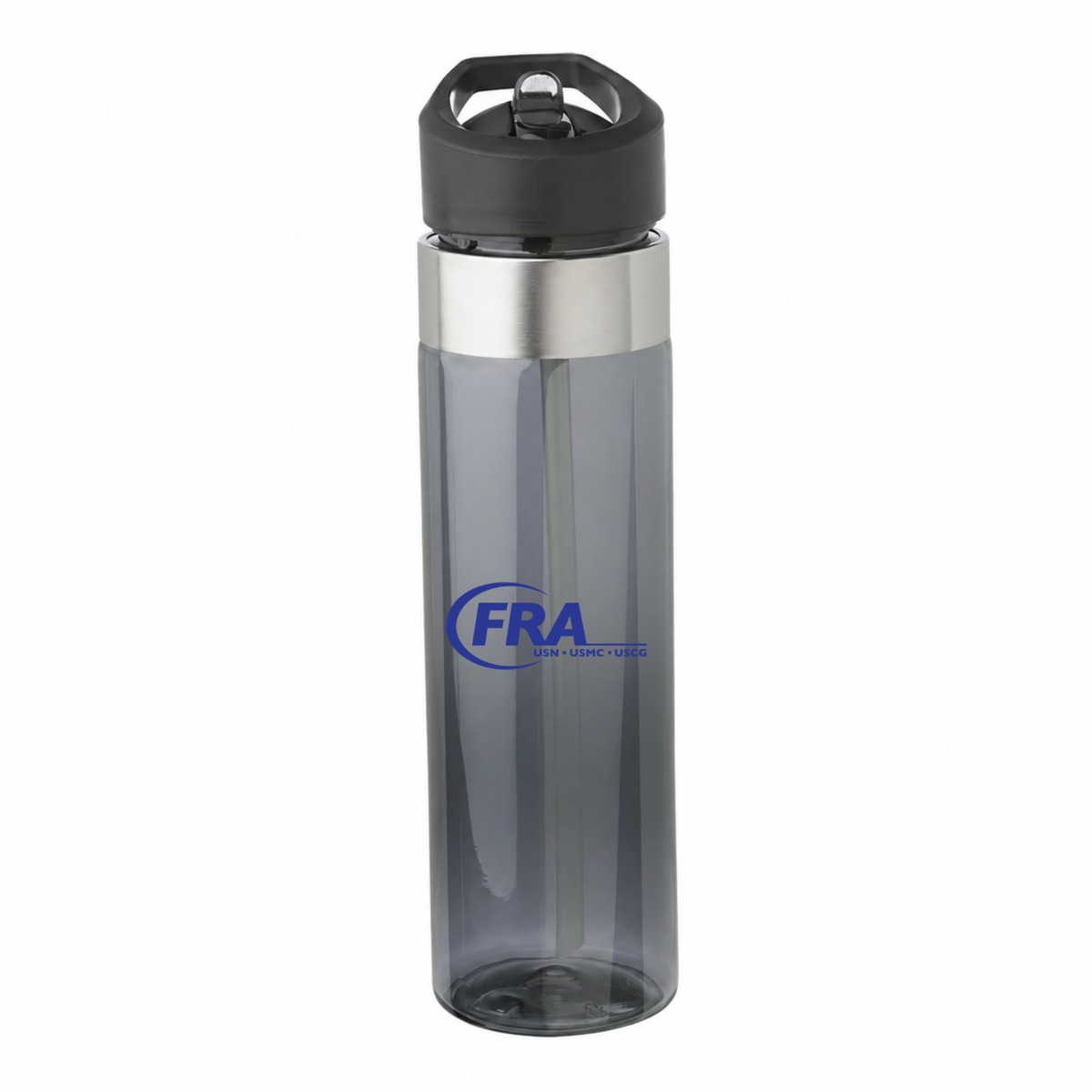 Fleet Reserve Association 24 oz charcoal water bottle