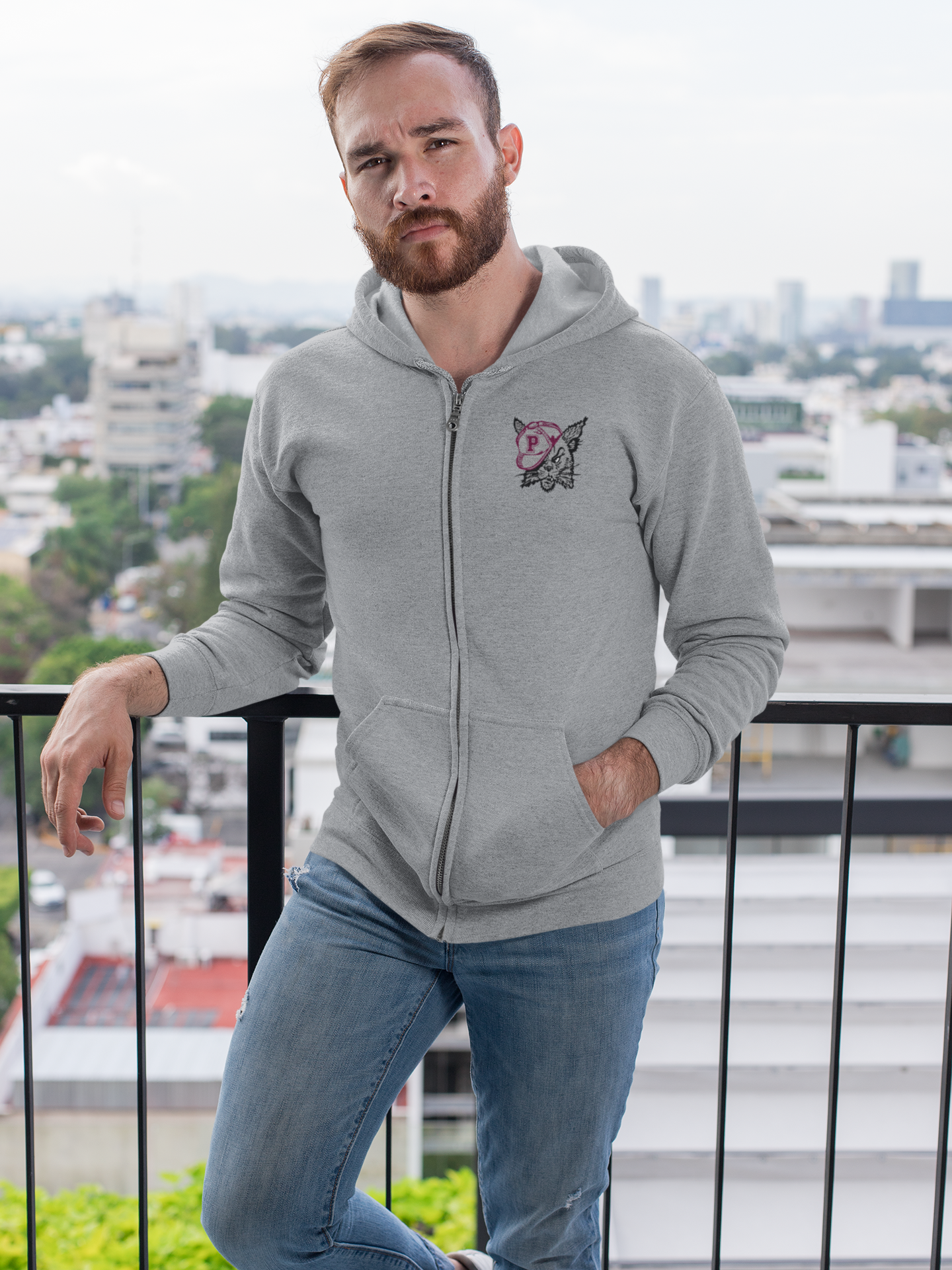 Phillipsburg High School - Full Zip Hooded Sweatshirt