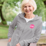Phi Mu - Full Zip Hooded Sweatshirt