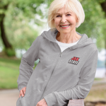 Jacksonville State University -Full Zip Hooded Sweatshirt