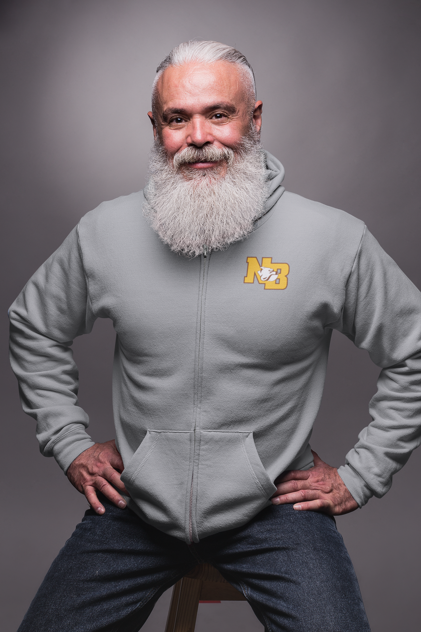 North Bend High School - Full Zip Hooded Sweatshirt