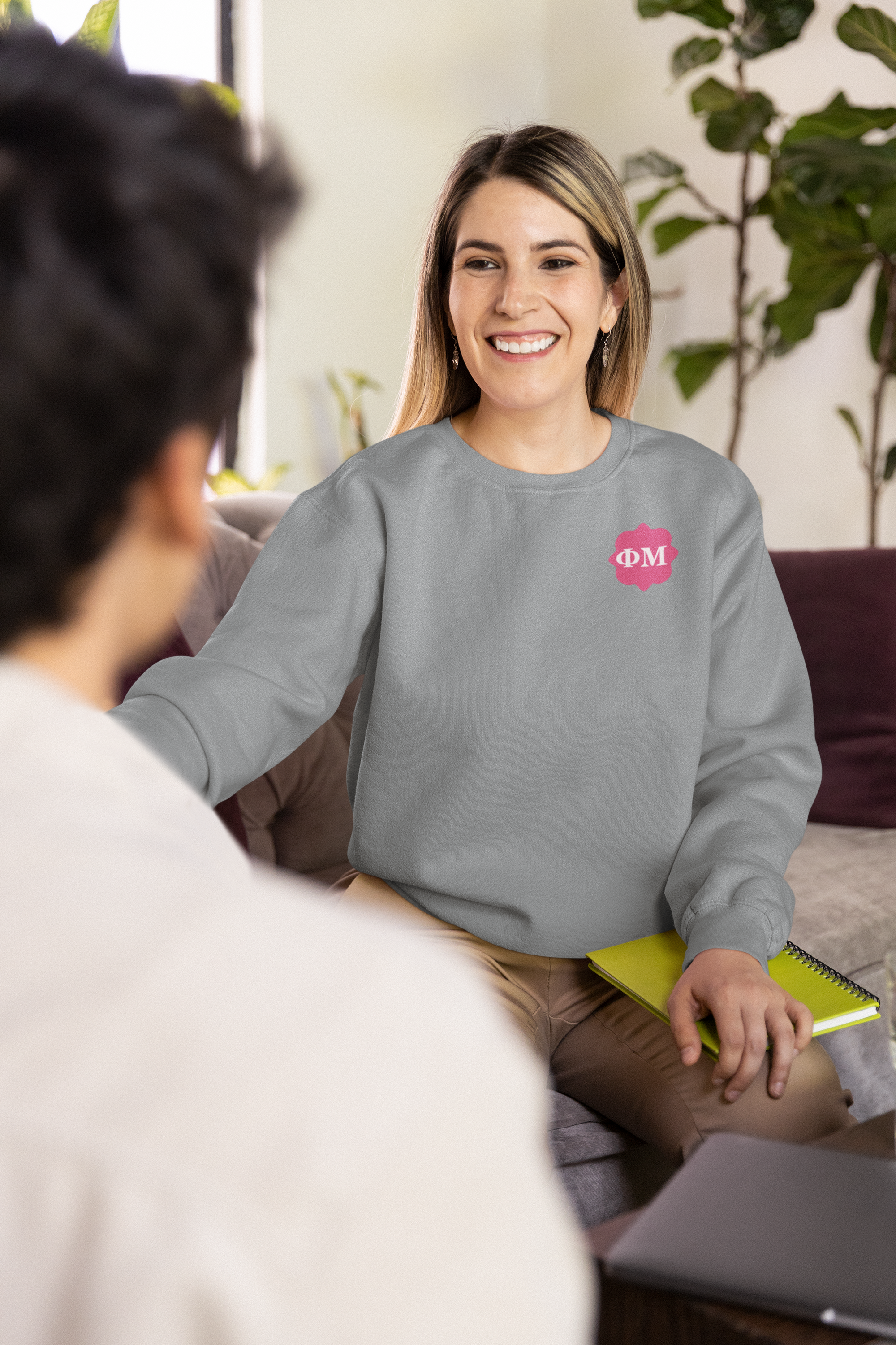Phi Mu - Unisex Crew Sweatshirt