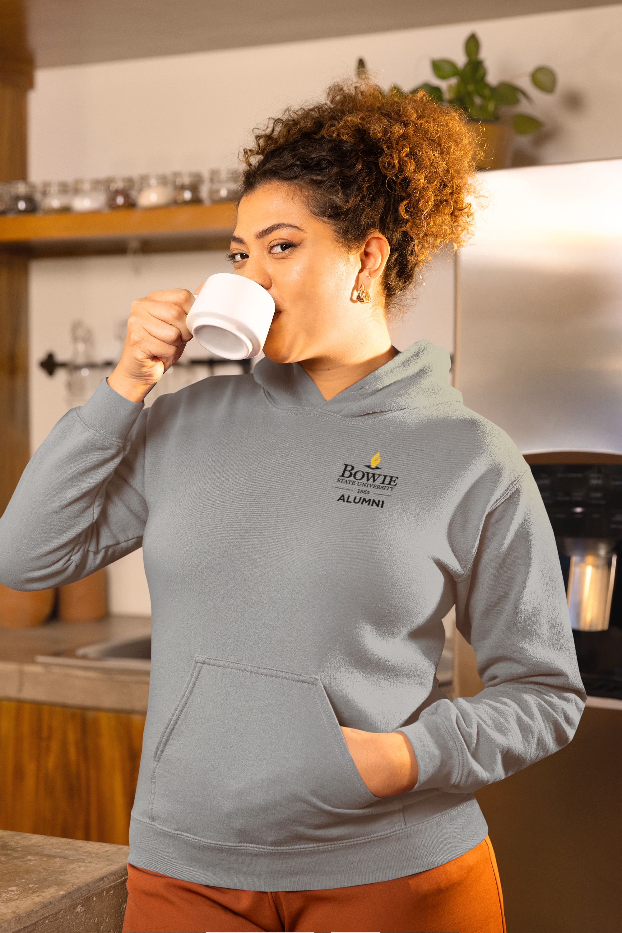 Bowie State University - Hooded Pullover