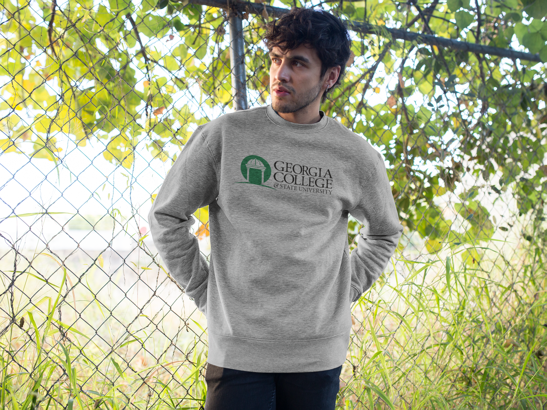 Georgia College & State University - Unisex Crew Sweatshirt