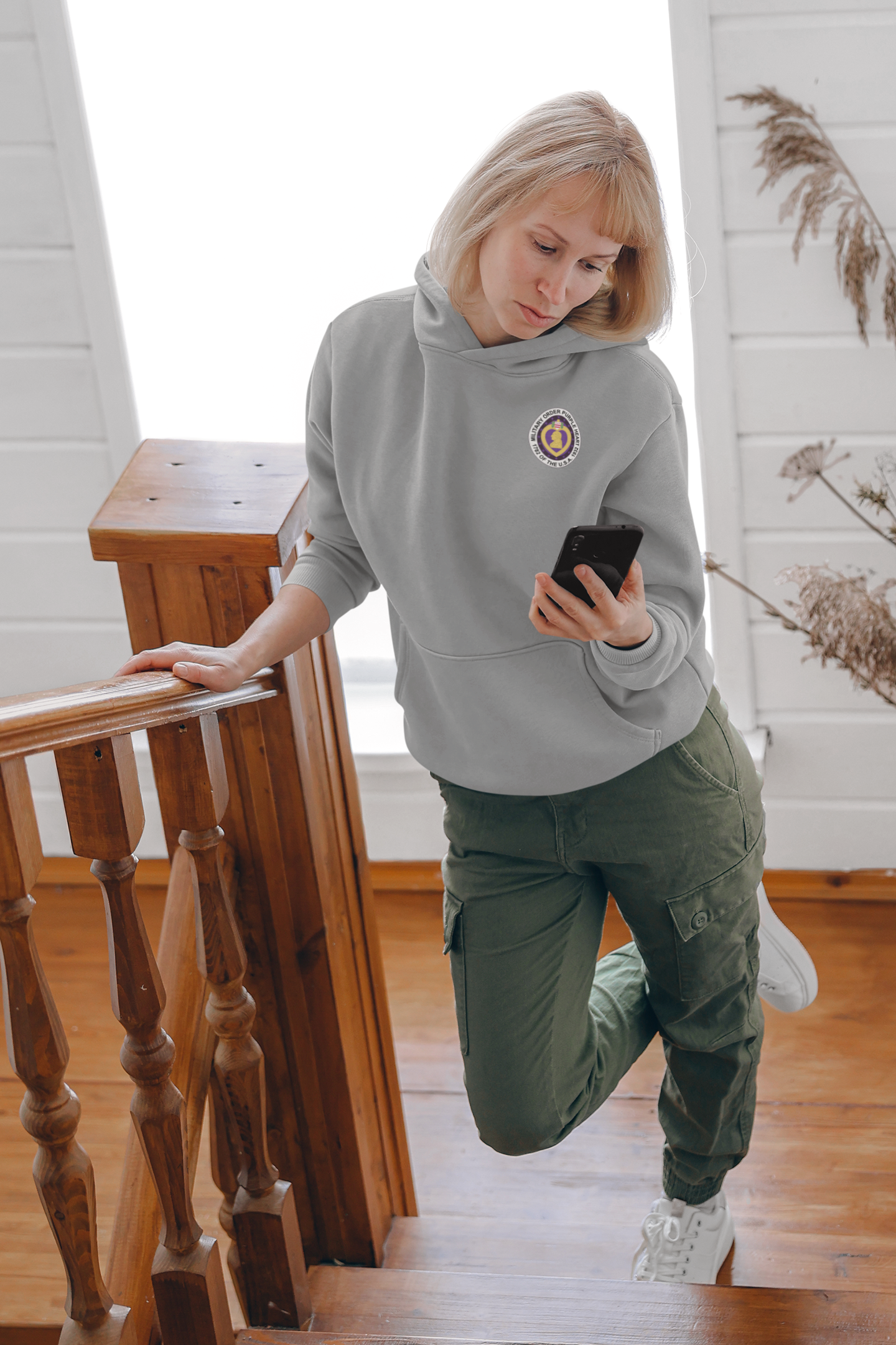 Military Order of the Purple Heart - Hooded Pullover