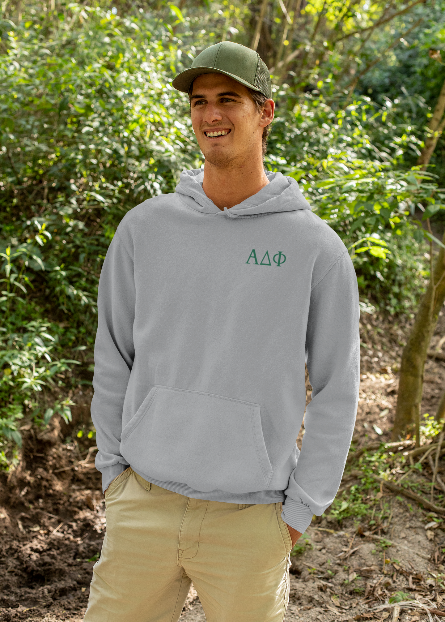 Alpha Delta Phi Fraternity - Hooded Pullover