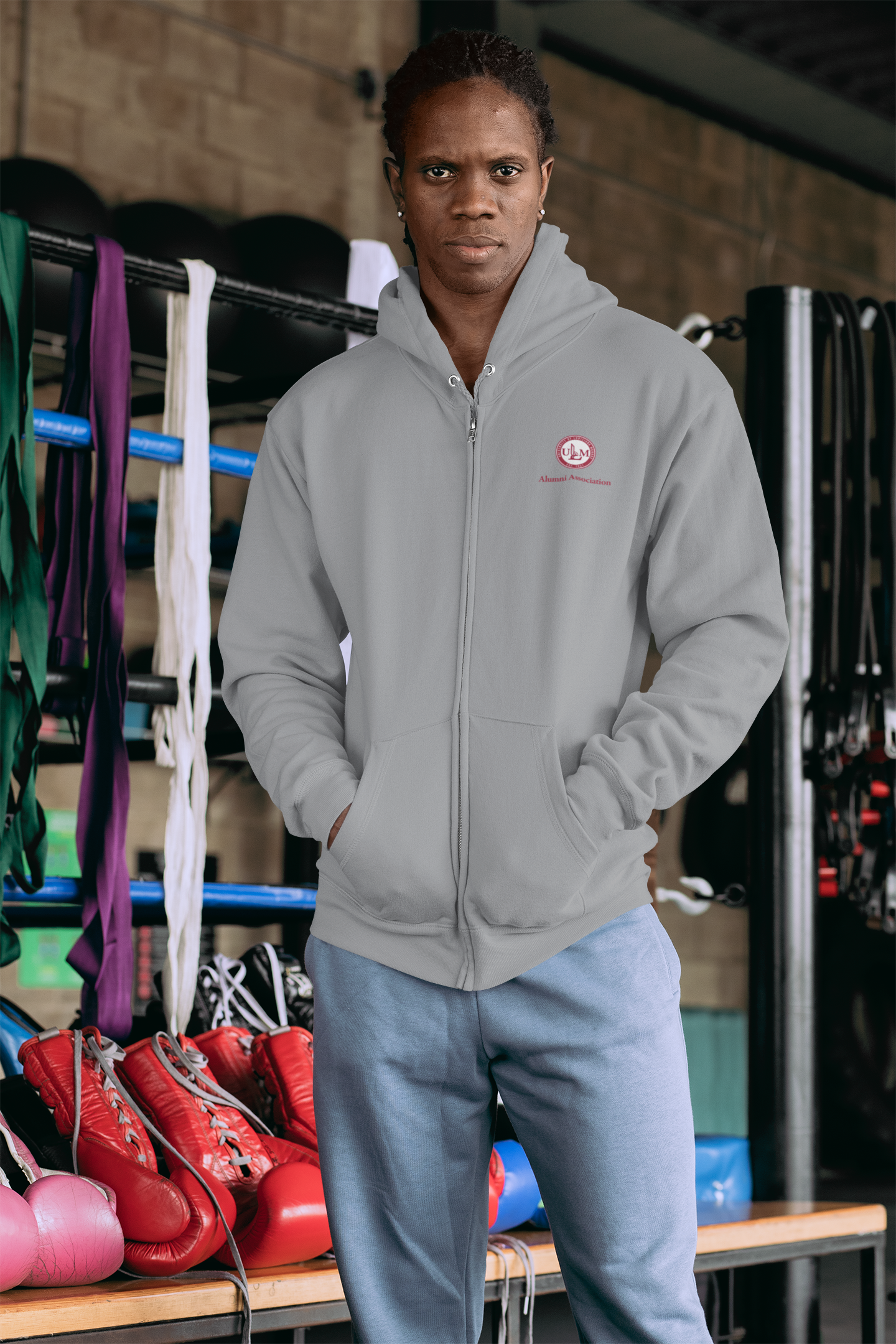 University of Louisiana at Monroe - Full Zip Hooded Sweatshirt