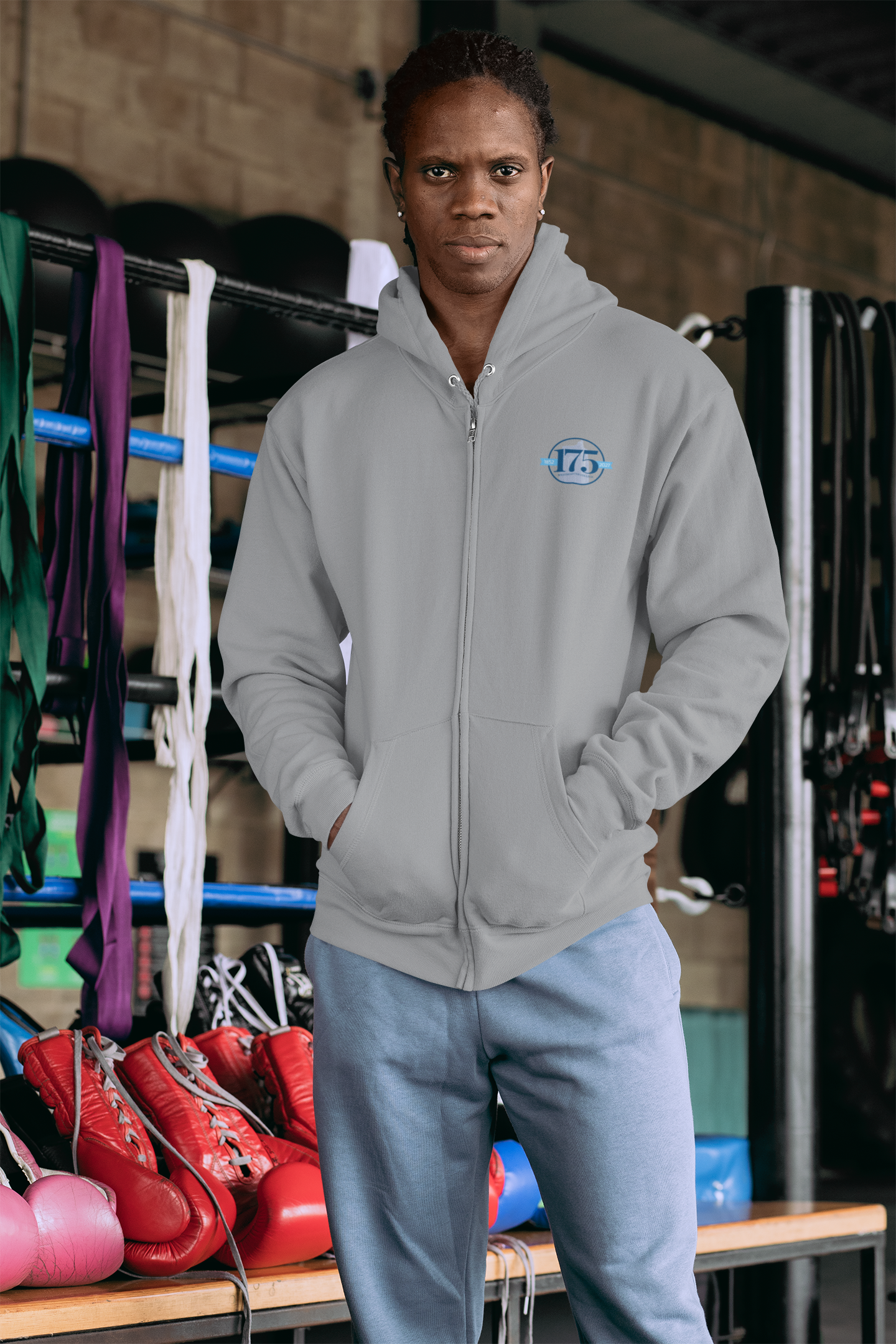 Westminster College - Full Zip Hooded Sweatshirt