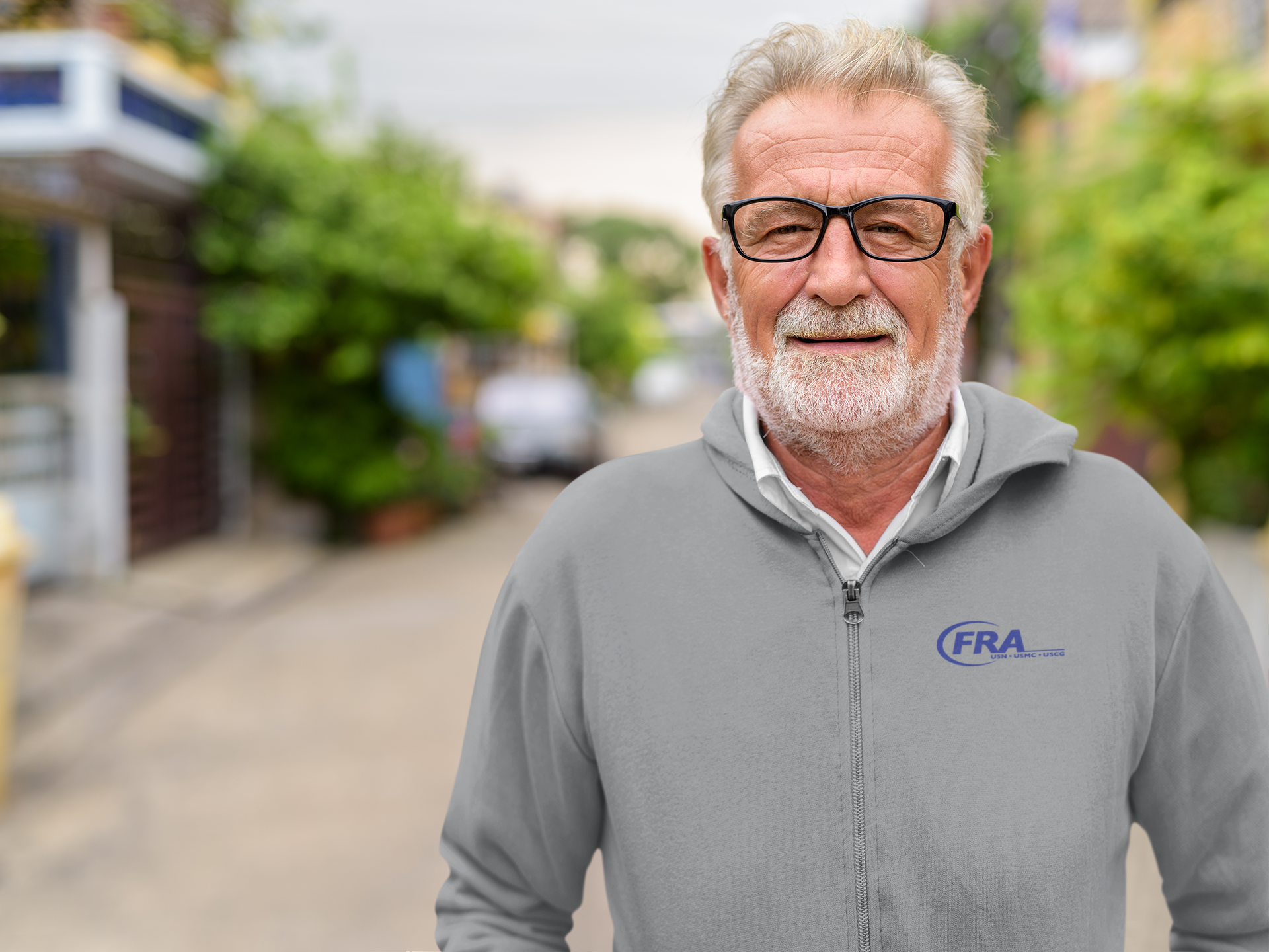 Fleet Reserve Association - Full Zip Hooded Sweatshirt