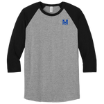Moravian University - 3/4-Sleeve Raglan Tee
