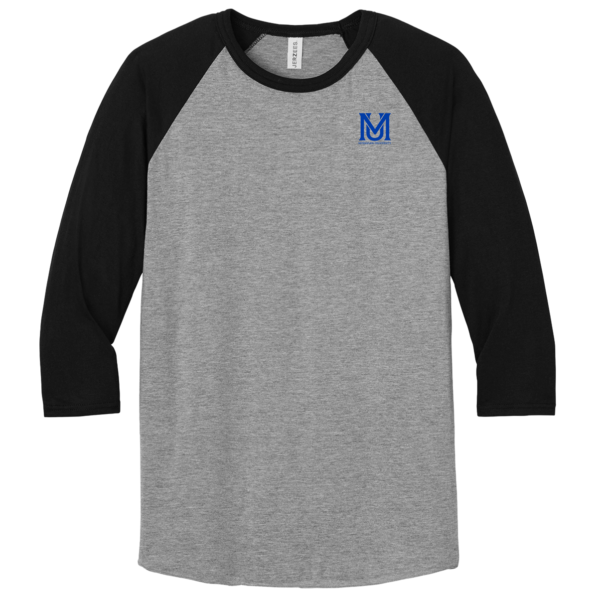 Moravian University - 3/4-Sleeve Raglan Tee
