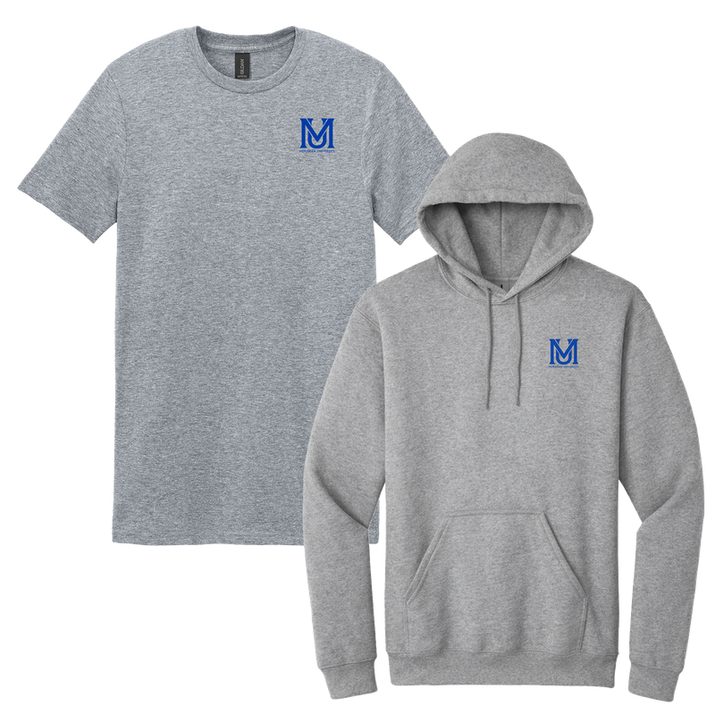 Moravian University - Bundle Unisex T-Shirt and Hooded Sweatshirt