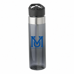 Moravian University 24 oz. water bottle with full-color logo