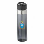 Sigma Chi Fraternity 24 oz charcoal water bottle