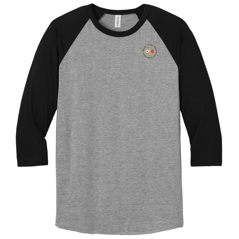 Signal Corps Regimental Association - 3/4-Sleeve Raglan Tee