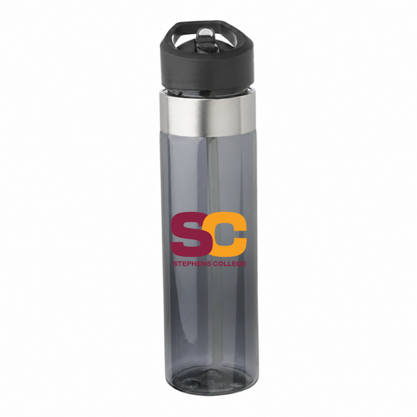 Stephens College 24 oz. water bottle with full-color logo