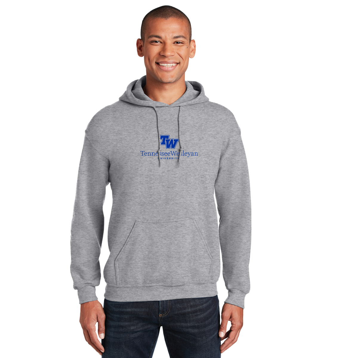 Tennessee Wesleyan University 1004HoodedSweatshirt