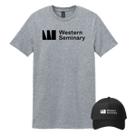 Western Seminary - Bundle Unisex T-Shirt and New Era Snapback Trucker Cap