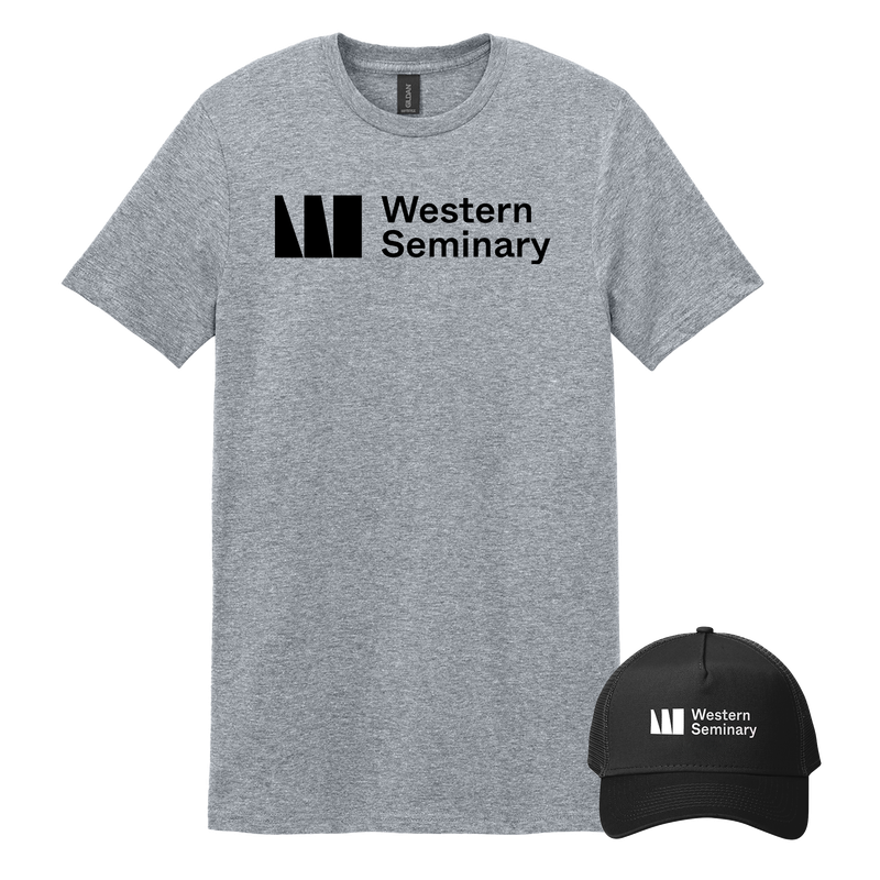 Western Seminary - Bundle Unisex T-Shirt and New Era Snapback Trucker Cap