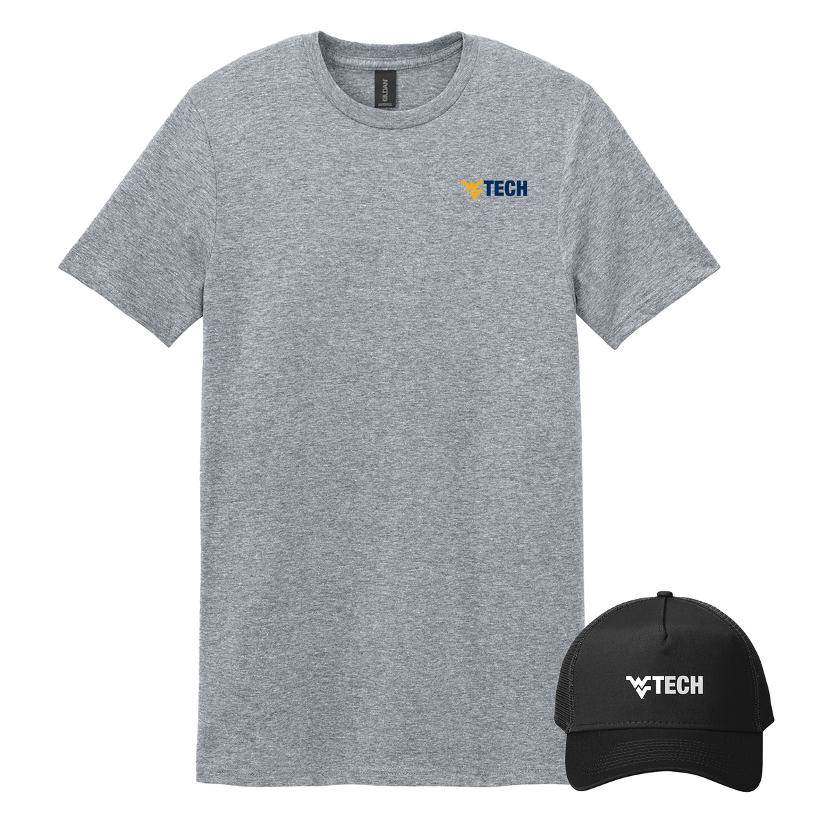 West Virginia University Institute of Technology 1101 Tee and hat.png